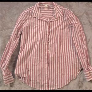 New button down stripped shirt